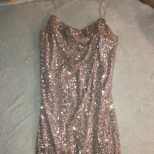 Sequin short dress